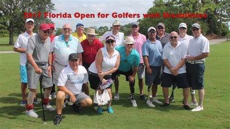 2017 Florida Open For Golfers With Disabilities Youtube