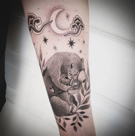 Mama Bear Tattoo By Emytattooart Mama Bear Tattoos Momma Bear
