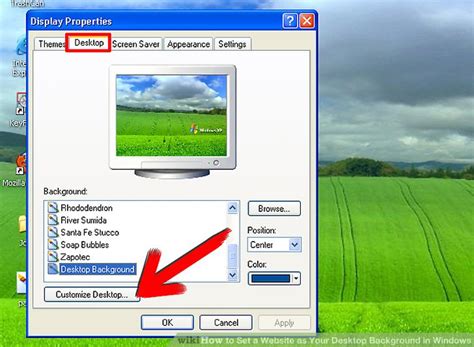 Under image click the + sign and choose your image. How to Set a Website as Your Desktop Background in Windows