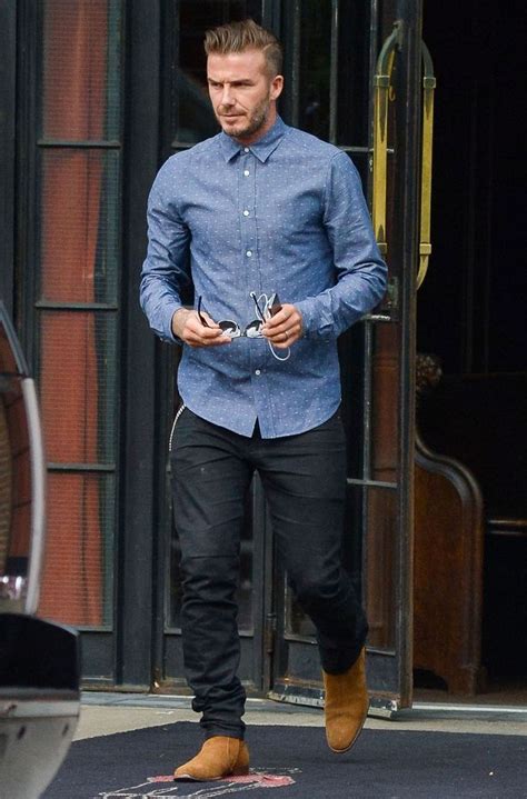 David Beckham Goes From Smart To Casual With Mid Day Outfit Change In