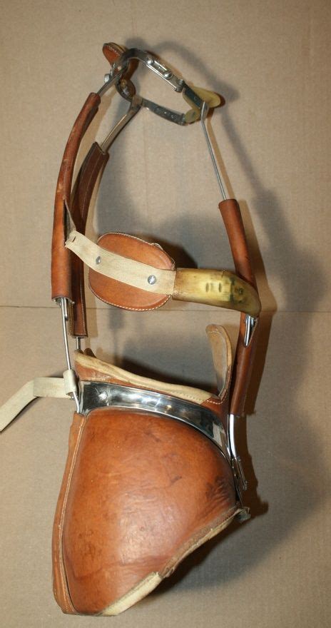 Vintage Leather And Stainless Steel Milwaukee Back Brace In 2020