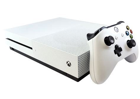 Microsoft Xbox One S White Console Plandetransformacionuniriojaes