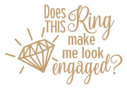 Check spelling or type a new query. Free Silhouette file for "Does this Ring make me look ...