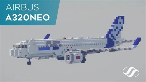 Airbus A320neo Minecraft Project Minecraft Projects Minecraft City