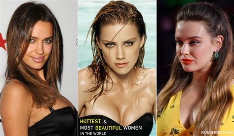 20 Hottest Women In The World 2023 Updated Wonderslist