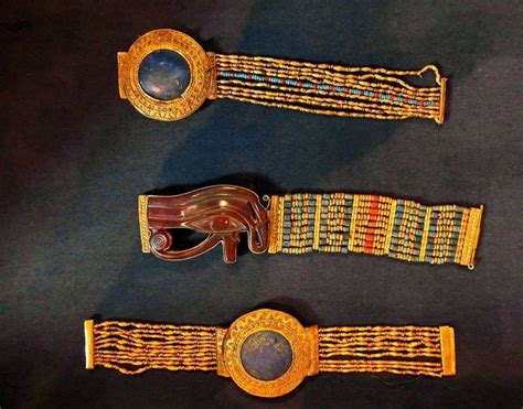 Jewellery From The Tomb Of Tutankhamun 🌺 Egypt Jewelry Ancient