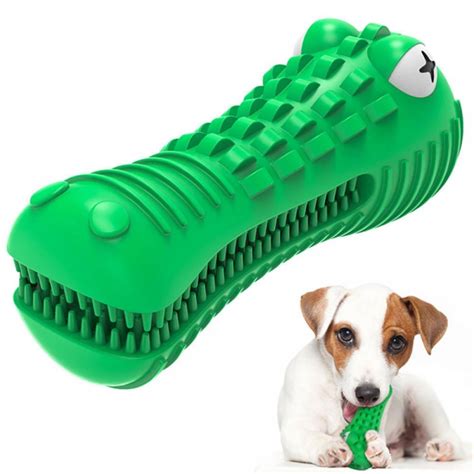Crocodile Dog Chew Toy For Aggressive Chewers Interactive Tough Puppy