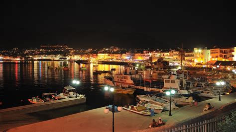 The Magnificent Night At Hersonissos Crete Incredible Places