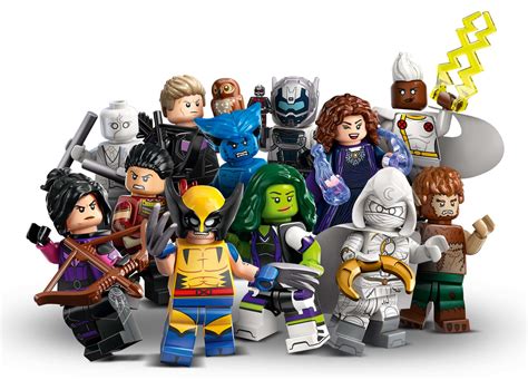 lego marvel minifigure collection series 2 revealed what s on disney plus