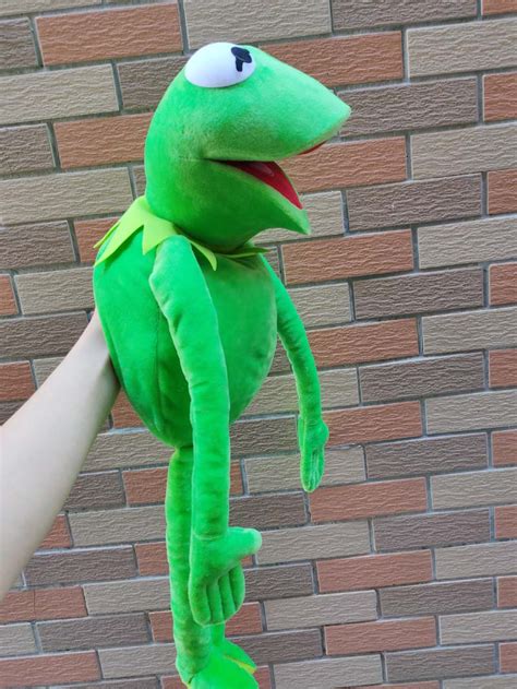 Disney Sesame Street The Muppet Show 60cm Kermit Frog Puppets Plush Toy