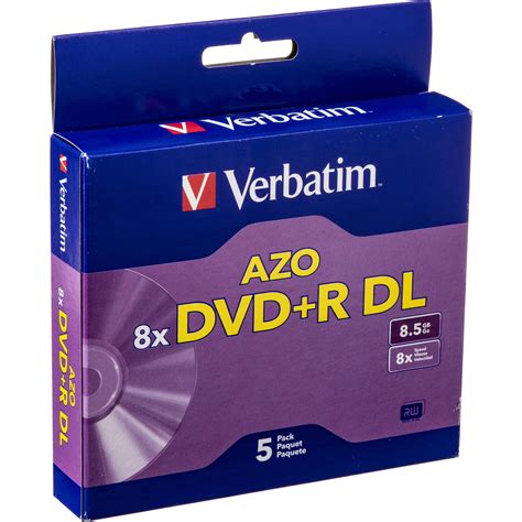 Verbatim Dvd R Double Layer Recordable Disc In Jewel Case