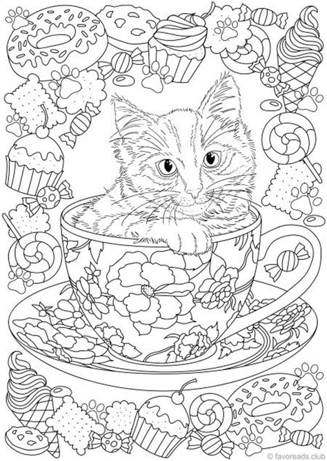 Lot De Chats Et De Chiens 10 Pages à Colorier Imprimables Pour Adultes