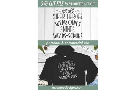 Maybe you would like to learn more about one of these? Not All Super Heroes Wear Capes - SVG By Ewe-N-Me Designs | TheHungryJPEG.com