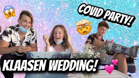 #wedding vibes #wedding #covid wedding #wear your masks #we all did #elf ears #me #my face in wedding attendee news, one of my uncles had to get a covid test because he has had muscle. Klaasen Wedding Shower | COVID Edition | 2020 - YouTube