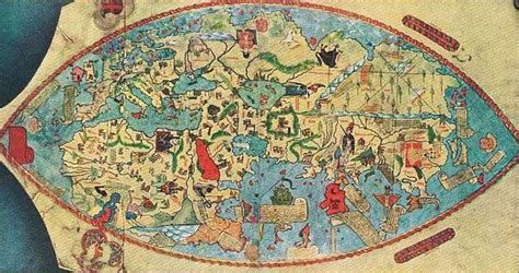 Genoese Map 1457 Ancient Maps Ancient World Maps World Map Art