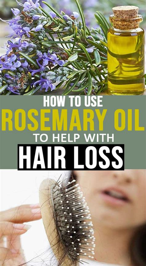 The reason of such grand success is its unmatched quality and efficacy. How To Use Rosemary Oil To Help With Hair Loss | Hair loss ...