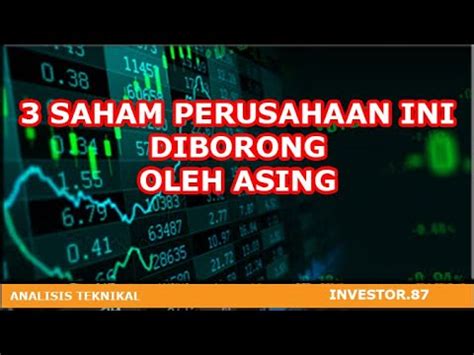 Sebuah keunggulan (competitive advantage) yang sangat kuat. 3 SAHAM PERUSAHAAN INI DIBORONG OLEH ASING#UNVR#INCO#HMSP# ...