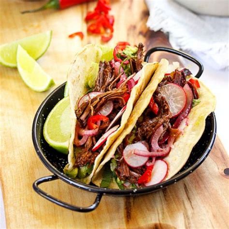 We went and found these braised short ribs and omg, were they tender! Braised BBQ Beef Short Rib Tacos. Braised BBQ Beef Short ...