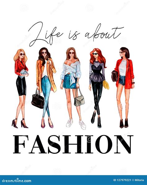 Life Fashion Stock Illustrations 56575 Life Fashion Stock
