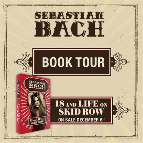 Sebastian Bach Announces 18 And Life On Skid Row Book Signing Tour