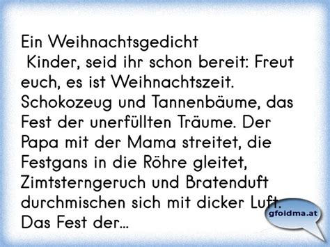 Kok, herr hottelmann und co. Schone weihnachtsgedichte fur mama - Neujahrsblog 2020