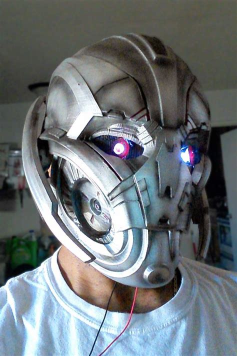 Avengers Age Of Ultron Cosplay Mask Is 3d Printed By Hero Complex