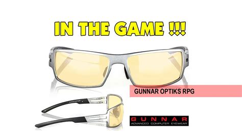 Gunnar Optiks Rpg Advanced Gaming Glasses Youtube