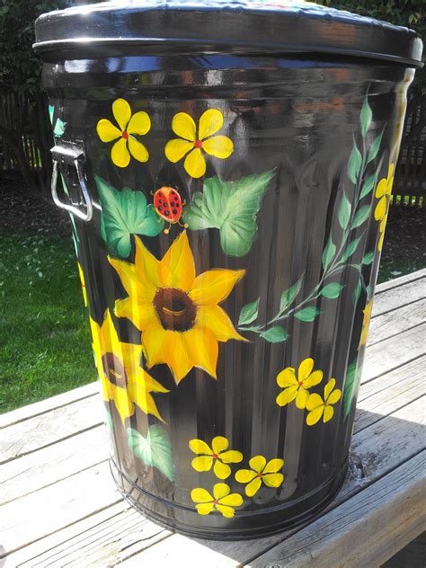 Trash Can Painting Ideas Painting Inspired