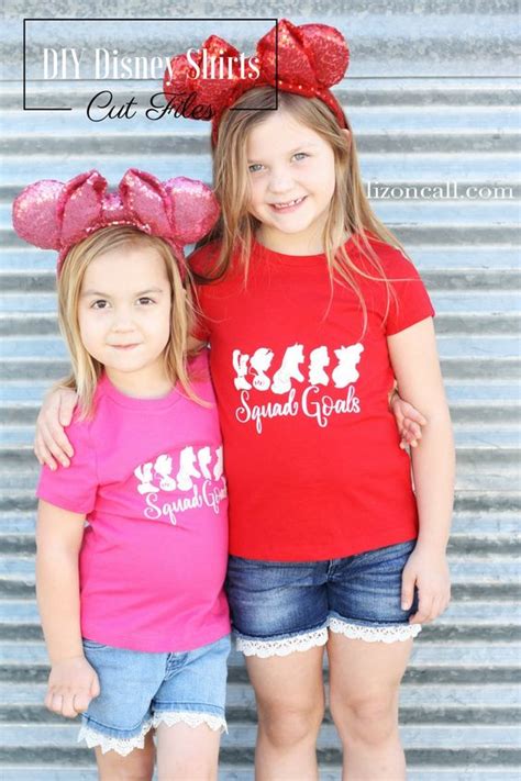 20 Diy Disney Shirts With Free Cut Files Unoriginal Mom