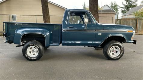 1976 Ford F100 4x4 Step Side For Sale Ford F 100 1976 For Sale In