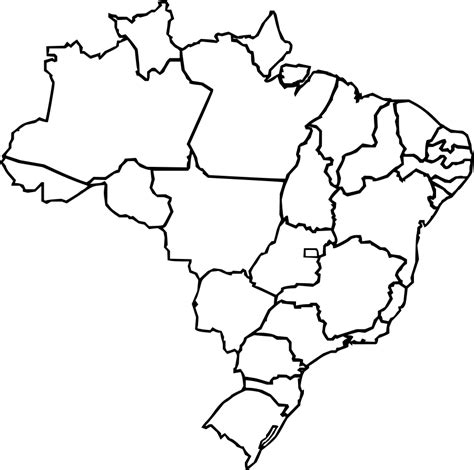Brazil Map Icon 124798 Free Icons Library