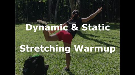 Dynamic And Static Stretching Warmup Routine Youtube