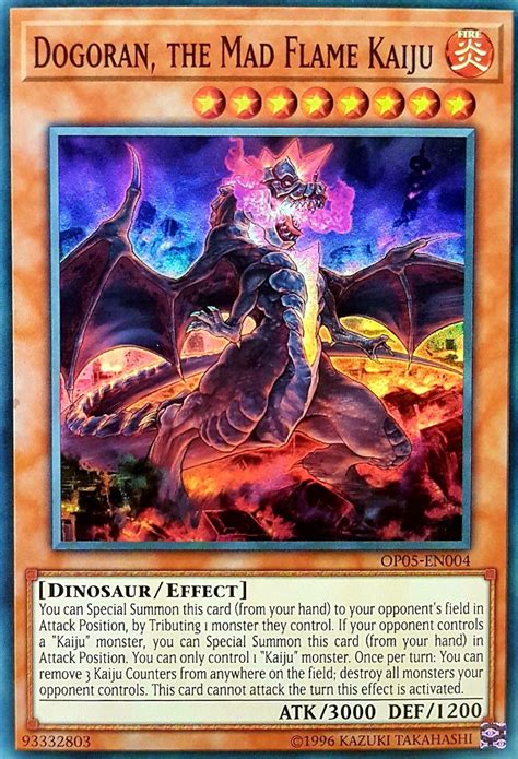 2 all anime sends from extra deck to graveyard cards. Dogoran, the Mad Flame Kaiju | Yu-Gi-Oh! | FANDOM powered ...