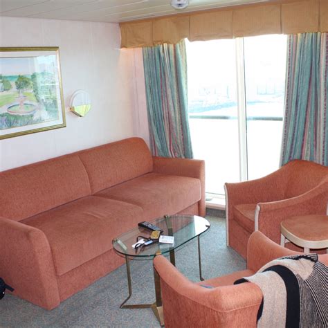 Vision of the seas is overshadowed by royal's oasis and allure of the seas, which are nearly three times as large. Royal Family Suite with Balcony, Cabin Category YW, Vision ...