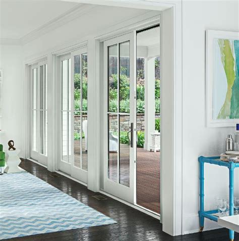 Marvin Elevate Sliding French Doors Awd Authentic Window Design
