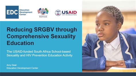 Reducing Srgbv Through Comprehensive Sexuality Education Youtube