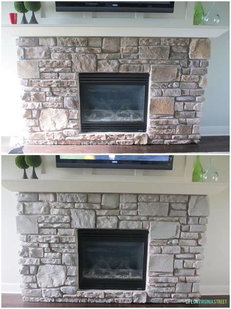 Do not wash different colored shirts together. Gray-Washed Fireplace Stone Step-By-Step Tutorial ...