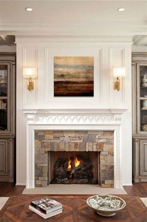 More images for modern farmhouse brick fireplace ideas » 41+ Best Rustic Farmhouse Fireplace Ideas For Your Living ...