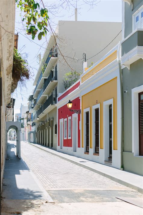 Puerto Rico Part Two Colorful Streets Of Old San Juan York Avenue