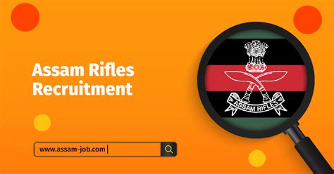 Assam Rifles Recruitment Rifleman And Riflewoman Posts