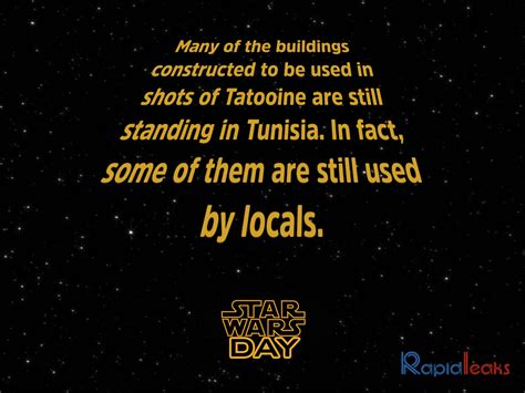 Star wars day is being heartily commemorated in the states right now, with a flurry of new. Star Wars Day: May The Fourth Be With You, 12 Mind ...