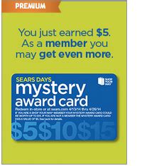 They're best suited for those who tend to make large purchases however, as that's typically the only way to access the best rewards and financing deals these cards. FREE $5-$15 Sears Shop Your Way Rewards Card - Hunt4Freebies