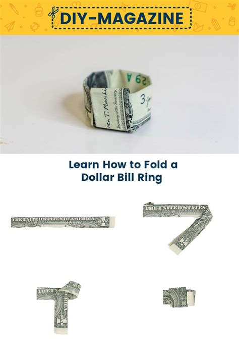 Learn How To Make An Origami Ring Dollar Bill Origami Ring Money