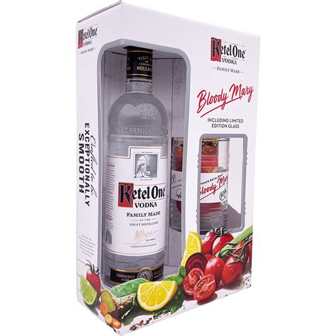 Ketel One Vodka T Set With Bloody Mary Glass Gotoliquorstore