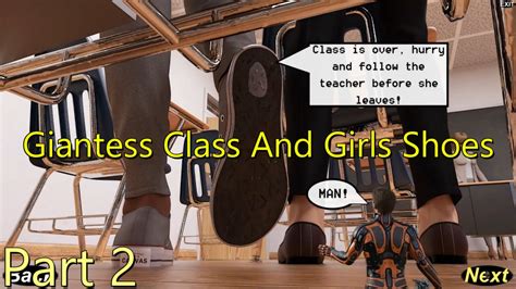 Giantess Game Not Just A Bug Walkthrough Chapter 1 Part 2 Giantess Teacher Classroom Youtube