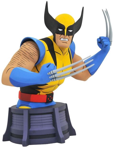 Diamond Select Toys Marvel Animated X Men Wolverine Resin Bust