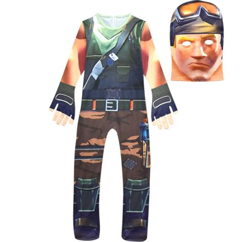 Fortnite Soldier Cosplay Costume Costume Party World
