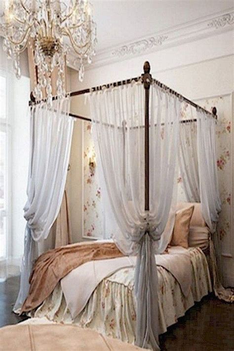 24 Glamorous Canopy Beds Ideas For Romantic Bedroom In 2020 Chic