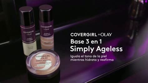 Covergirl Olay Simply Ageless Foundation Tv Commercial ¿a Qué Edad