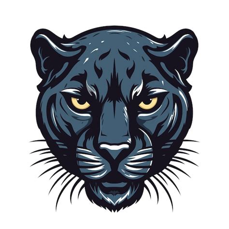 Premium Vector Panther Head Logo Design Vector Illustration